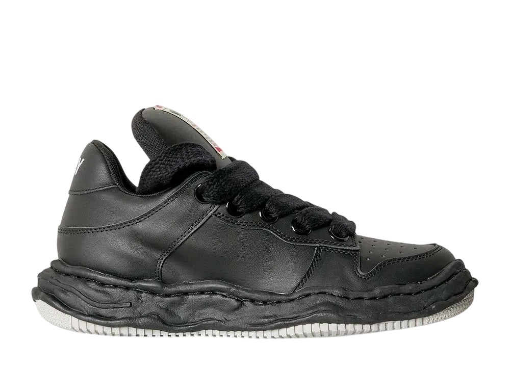 靴 MIHARA YASUHIRO WAYNE LEATHER PUFFER MAISON MIHARA YASUHIRO - Wayne Low Leather Puffer Sneaker