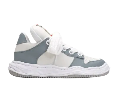 Maison MIHARA YASUHIRO WAYNE Leather Puffer Low-top Sneakers "Gray/White"