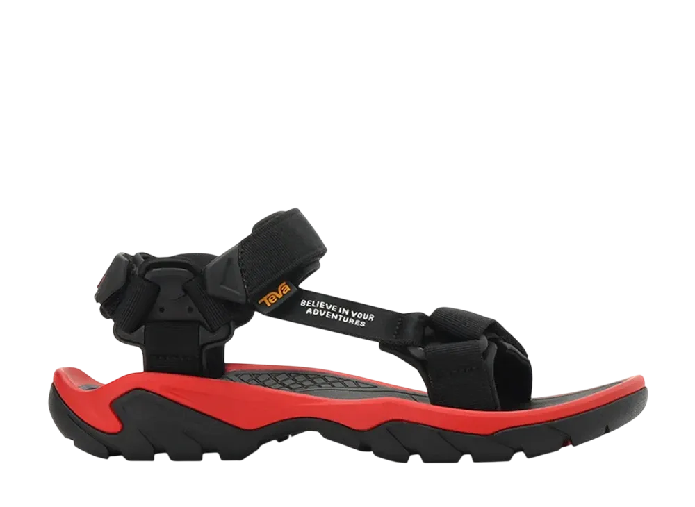 NANGA × Teva TERRA FI 5 Universal "Black/Red"