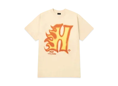 HUF Spring 24 Heat Wave Tee "Wheat"