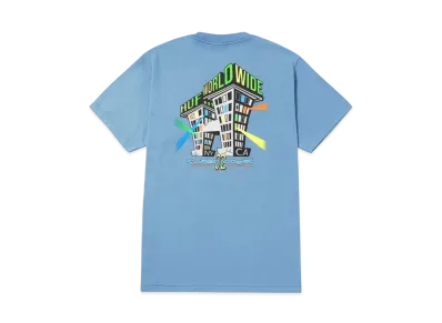 HUF Spring 24 Club House Tee "Slate Blue"