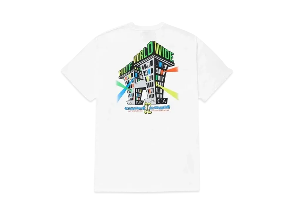 HUF Spring 24 Club House Tee "White"