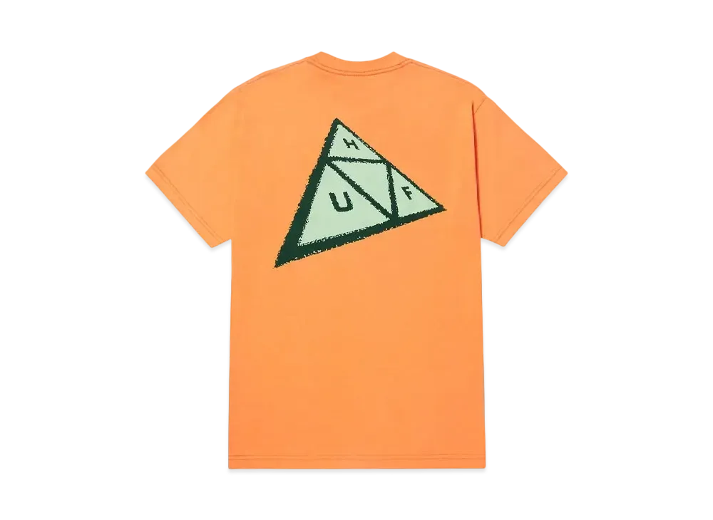 HUF Spring 24 Skewed TT Tee "Tangerine"