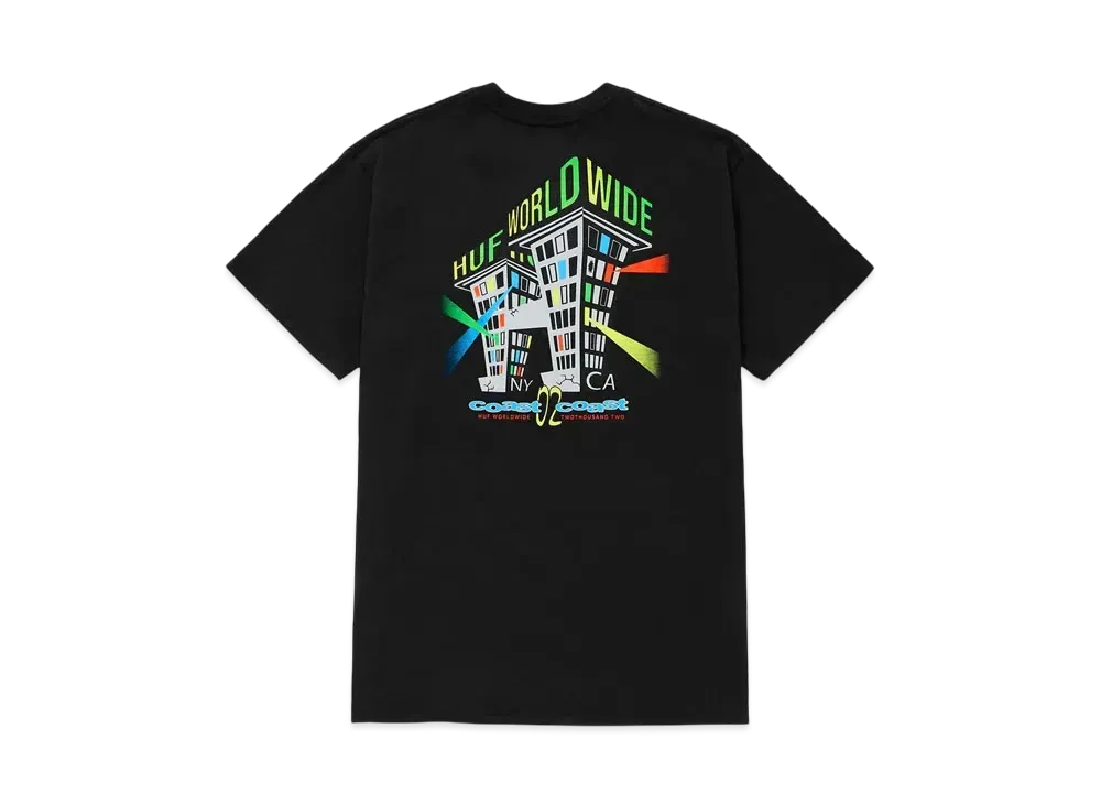 HUF Spring 24 Club House Tee "Black"
