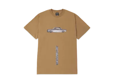 HUF Spring 24 Car Club Tee "Camel"