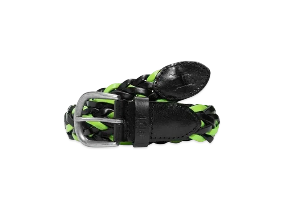 HUF Winter 24 Classic H Leather Belt "Black"