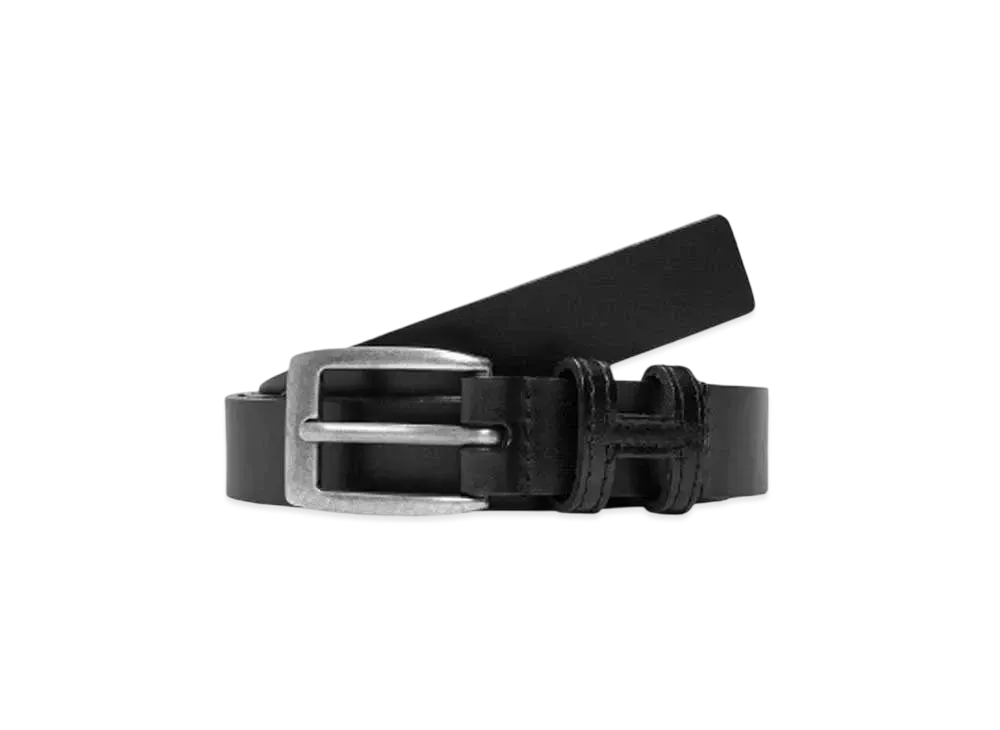 HUF Winter 24 Eyelet Leather Belt "Black"