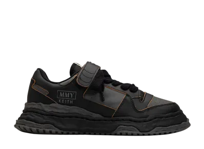 Maison MIHARA YASUHIRO KEITH OG Sole Leather Low-top Sneaker "Black/Gray"