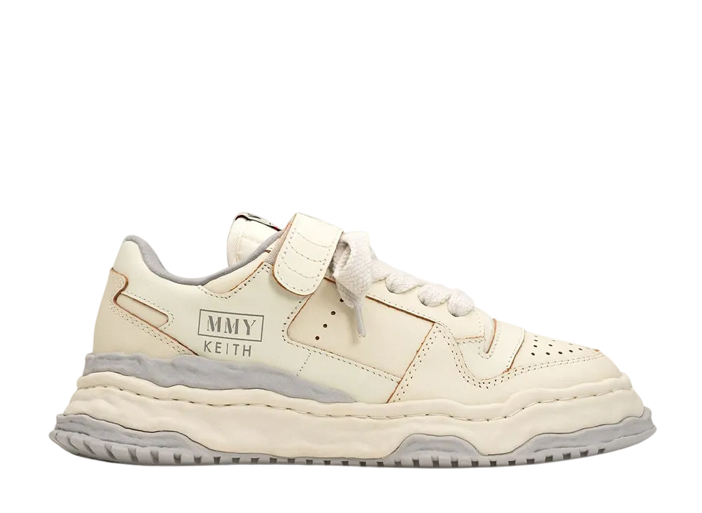 メゾンミハラヤスヒロ キース OG ソール レザー ロートップ スニーカー "ホワイト" (A13FW702)