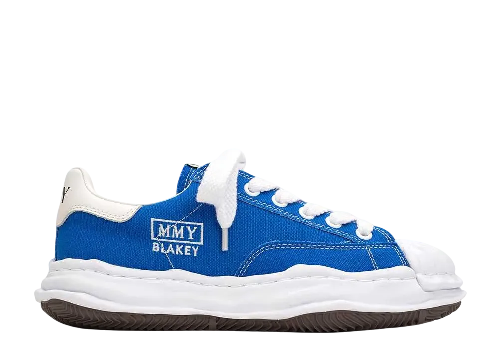 メゾンミハラヤスヒロ ブレイキー OG ソール キャンバス ロートップ スニーカー "CLブルー" (A08FW735)