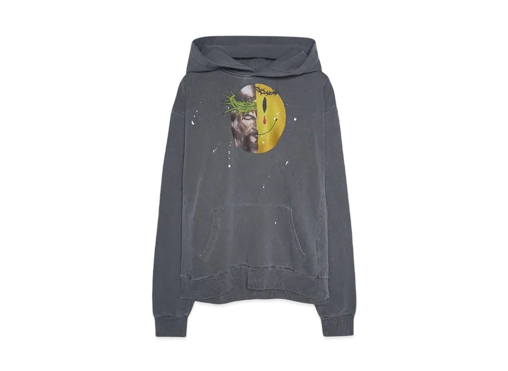 SOMEIT JXKOK VINTAGE HOODIE "STONE GREY"