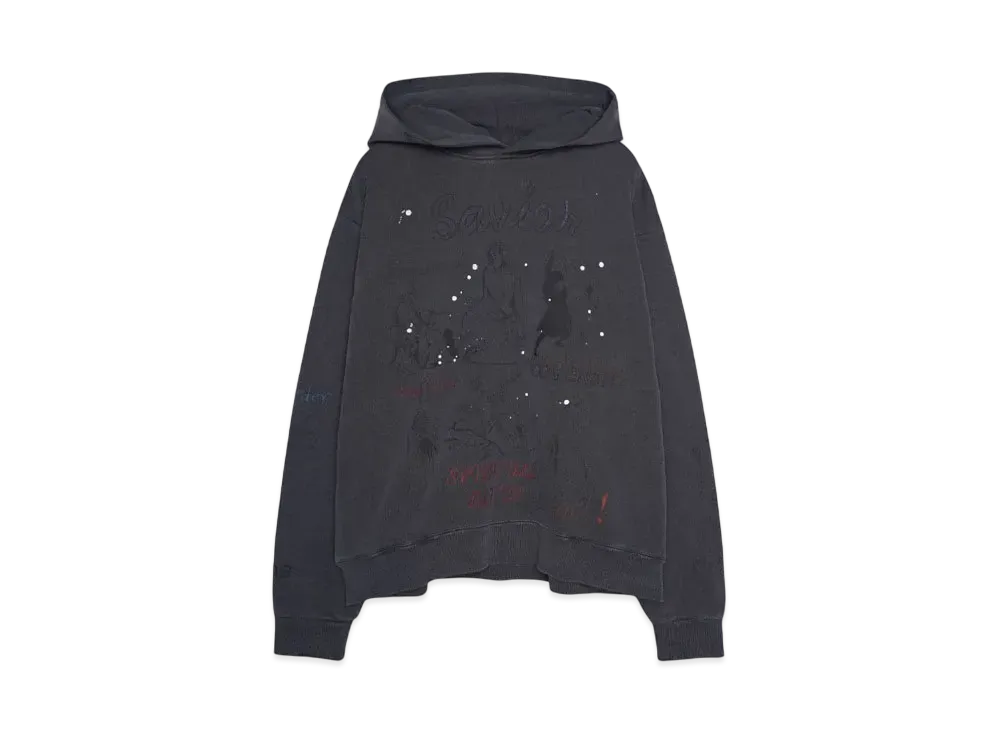 SOMEIT W.O.L VINTAGE HOODIE "STONE GREY"