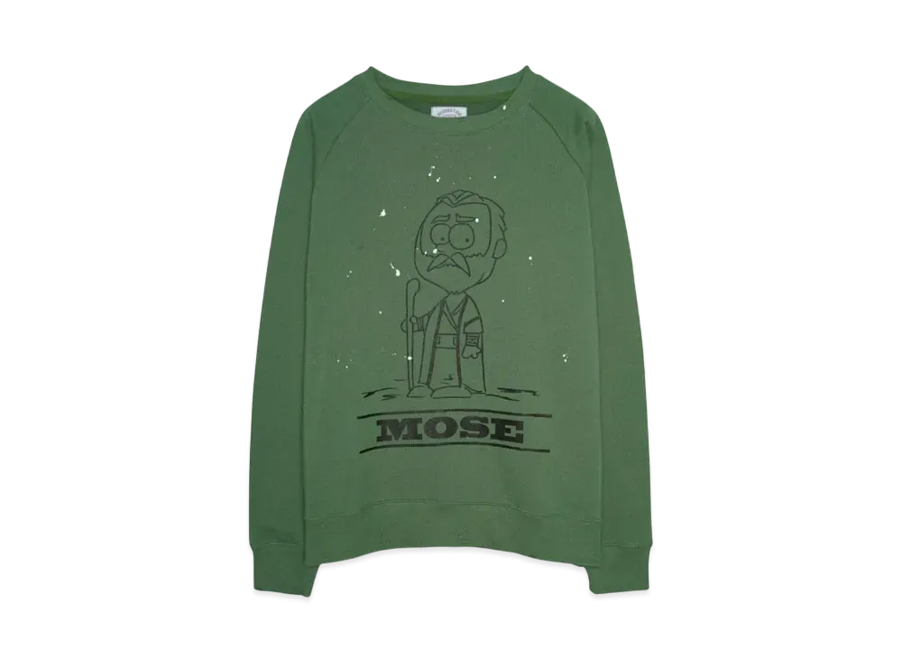 SOMEIT MOSE VINTAGE SWEAT SHIRTS "VINTAGE GREEN"