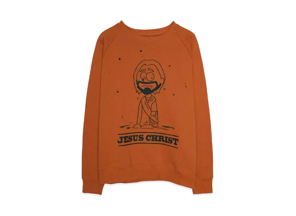 SOMEIT JC VINTAGE SWEAT SHIRTS "VINTAGE ORANGE"