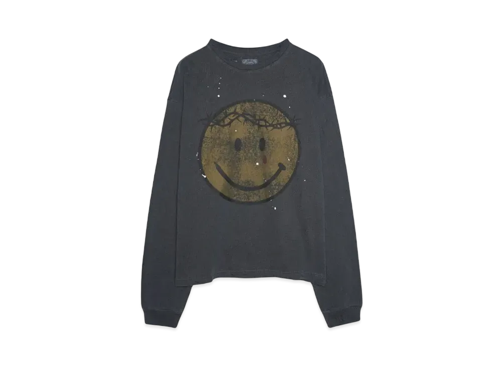 SOMEIT K.P.P VINTAGE LS TEE "STONE GREY"