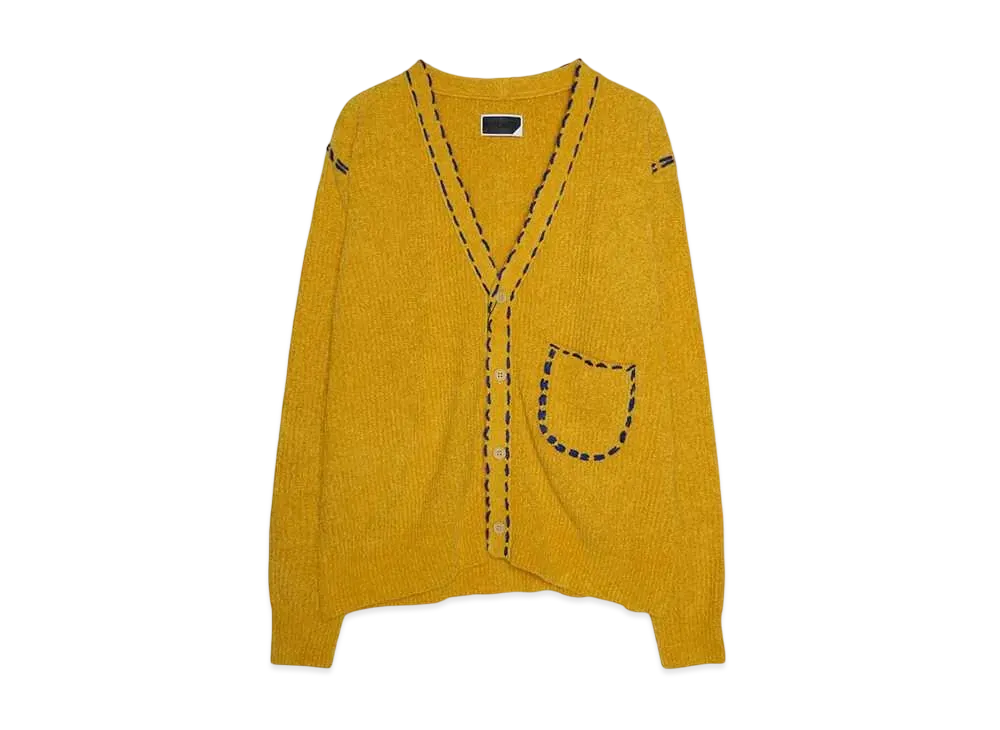 PHINGERIN PG1 CARDIGAN "MUSTARD"