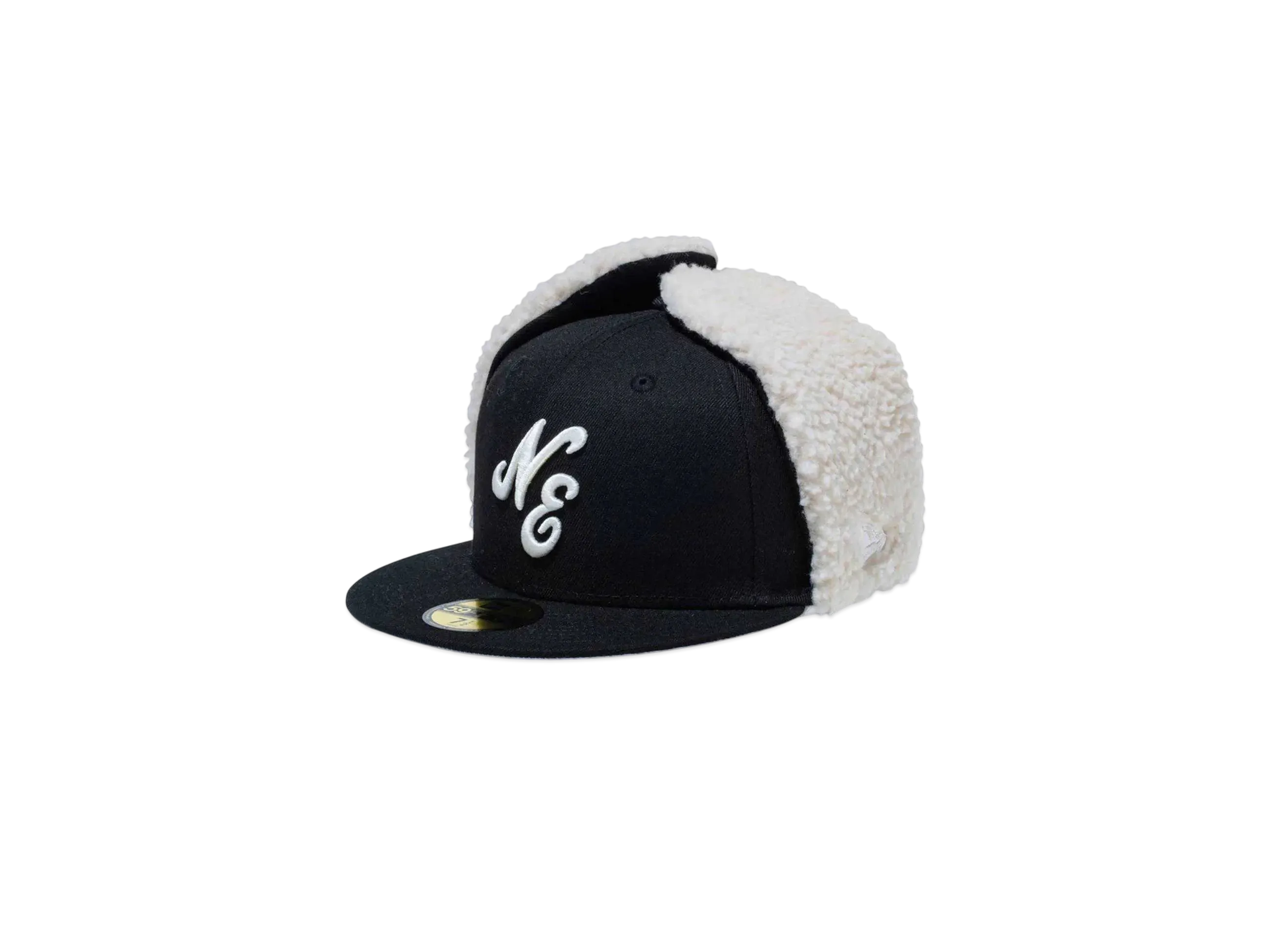 NEW ERA 59Fifty Dog Ear Classic Logo "Black"