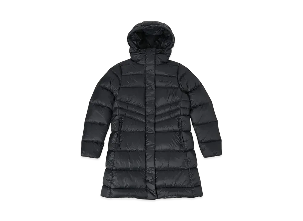 Marmot Women's 750FP Hood Long Jacket "Black"