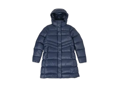 Marmot Women's 750FP Hood Long Jacket "Navy"