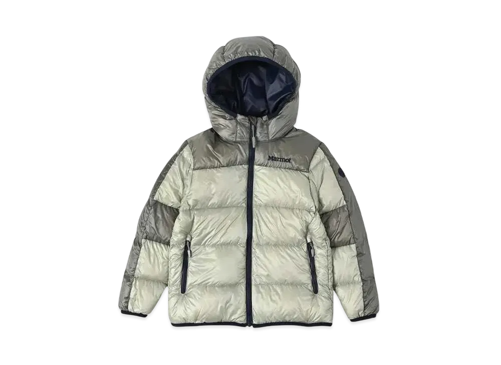 Marmot K's 750FP Prime Down Hoodie "Moss Gray"