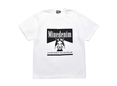 MINEDENIM x HYSTERIC GLAMOUR T-Shirt "White"