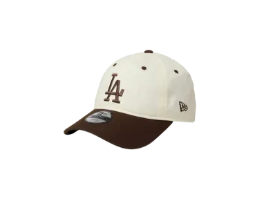 NEW ERA Youth 9Twenty MLB 2-Tone Los Angeles Dodgers "Chrome/Brown"