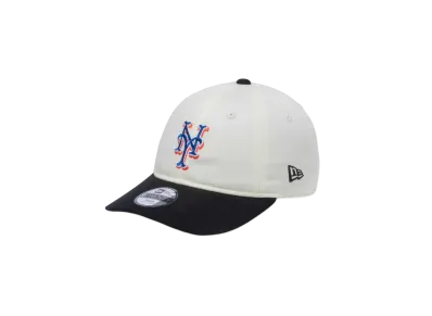 NEW ERA Child 9Twenty MLB 2-Tone New York Mets "Chrome White/Black"