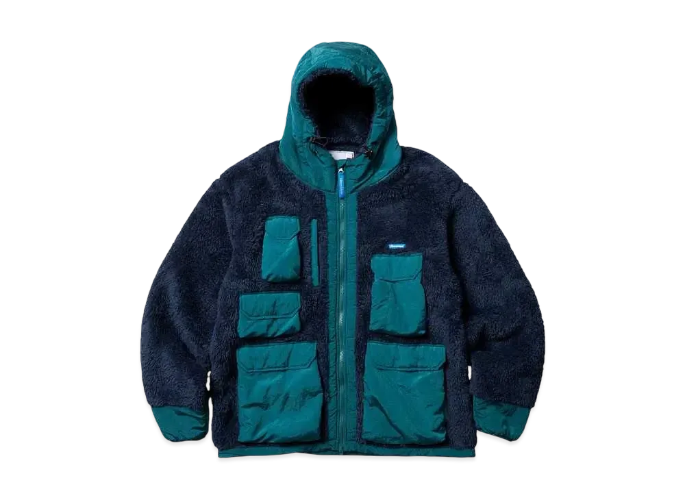 Liberaiders PILE FLEECE UTILITY JACKET "NAVY"