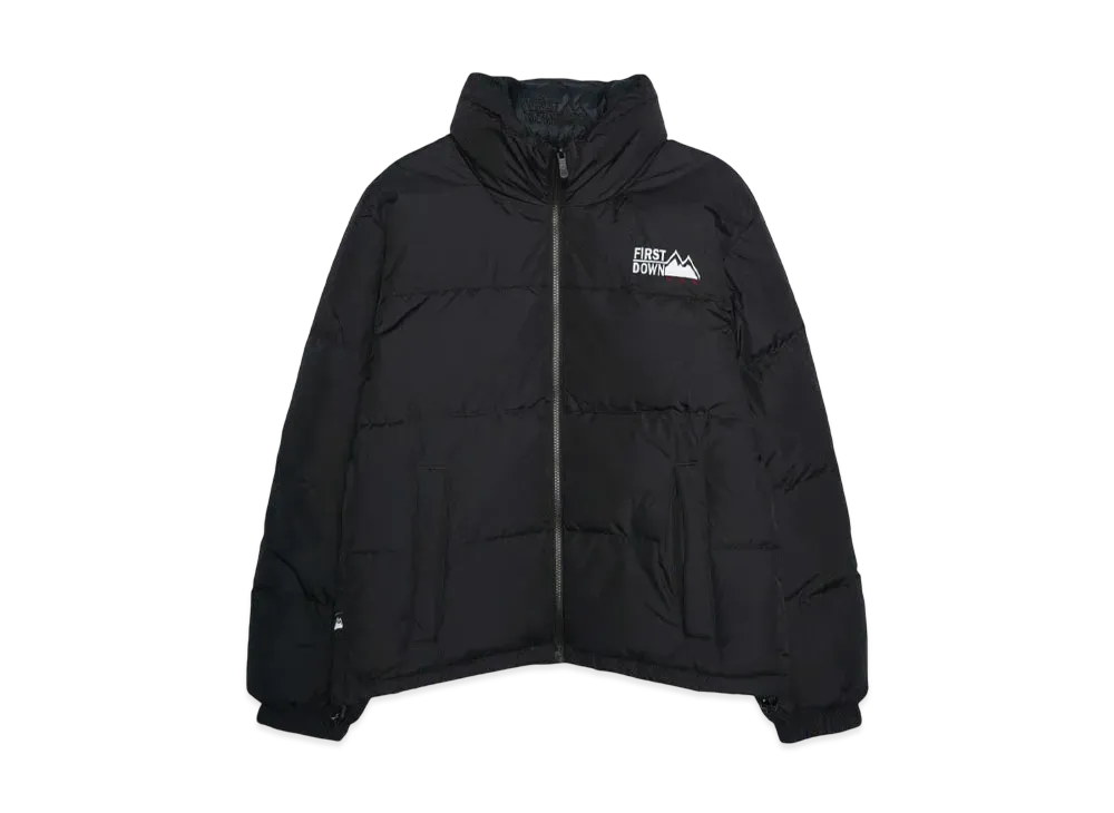 FIRST DOWN BUBBLE DOWN JACKET SHORT "BLACK"