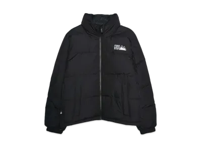 FIRST DOWN BUBBLE DOWN JACKET SHORT "BLACK"