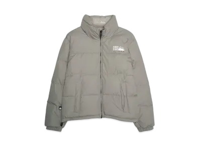 FIRST DOWN BUBBLE DOWN JACKET SHORT "SILVER GRAY"