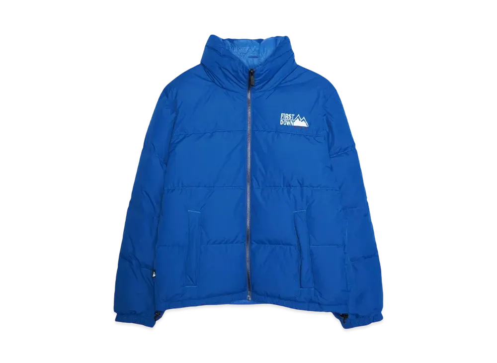FIRST DOWN BUBBLE DOWN JACKET SHORT "BLUE"