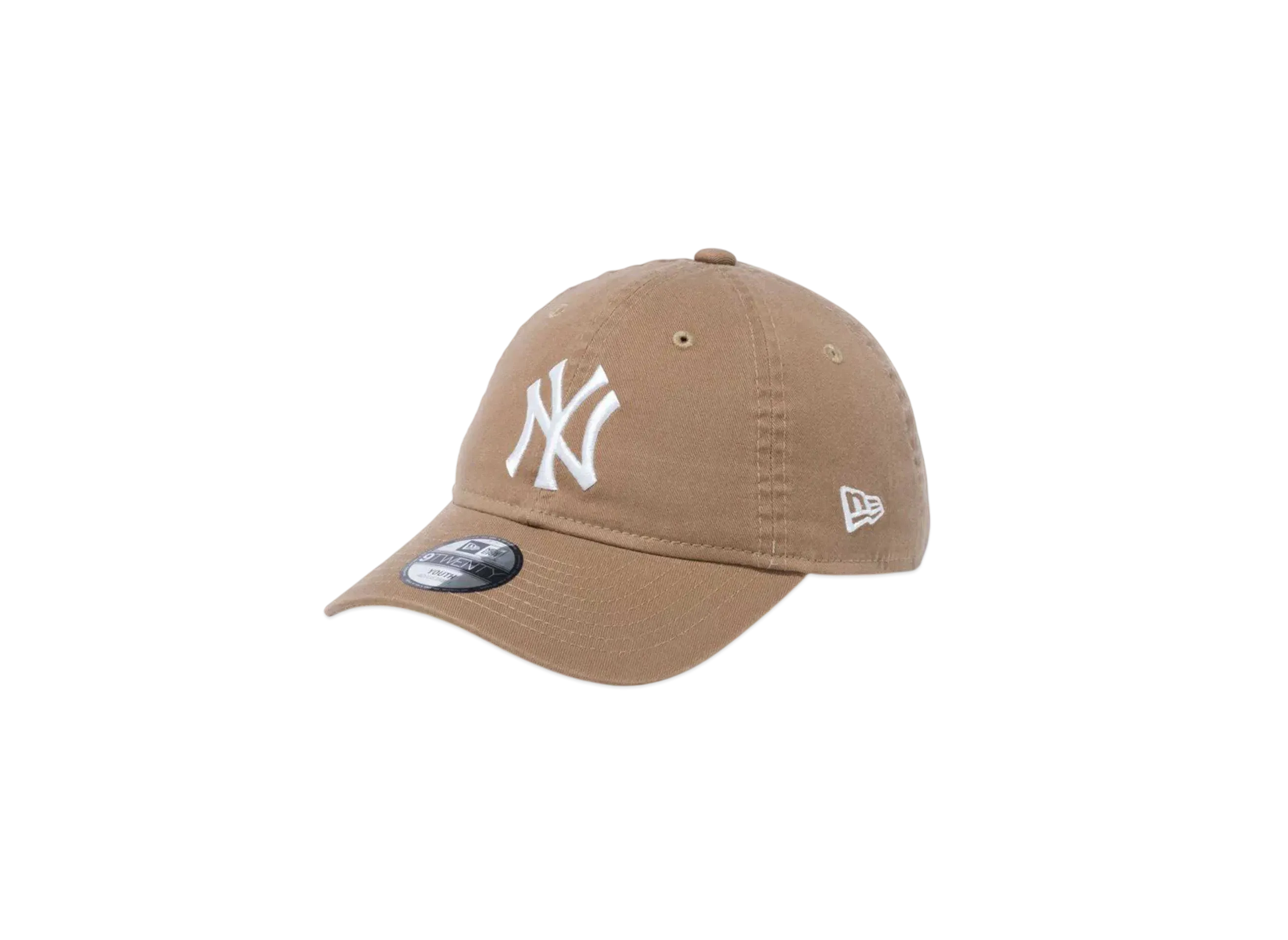 NEW ERA Youth 9Twenty Washed Cotton New York Yankees Hand Washable "Khaki"