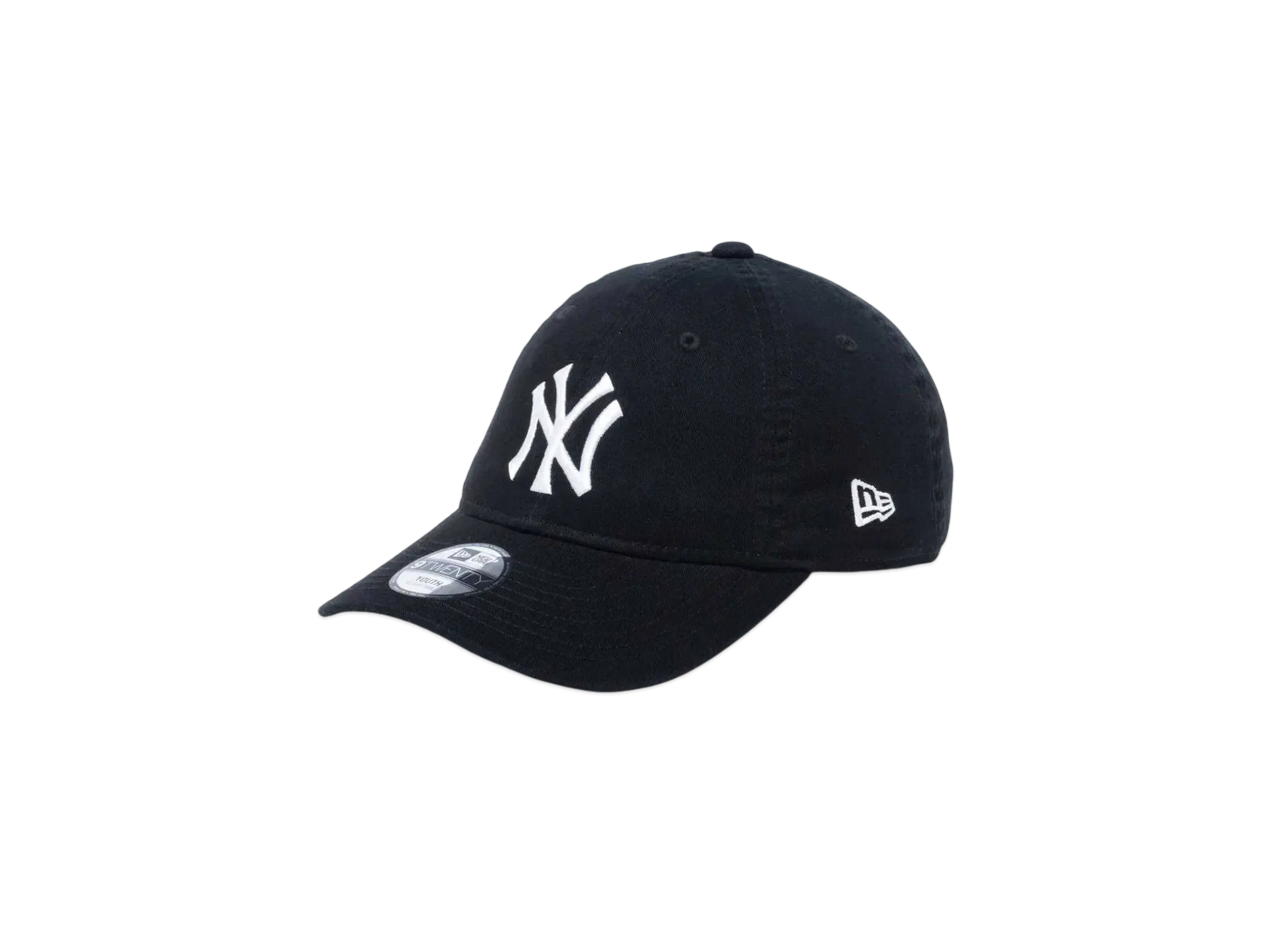 NEW ERA Youth 9Twenty Washed Cotton New York Yankees Hand Washable "Black"