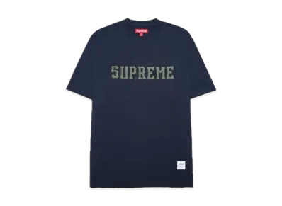 Supreme Twill Applique S/S Top "Navy"