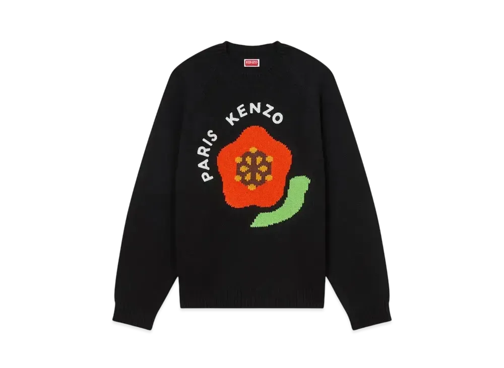 KENZO 'POP' Wool Jumper "Black"