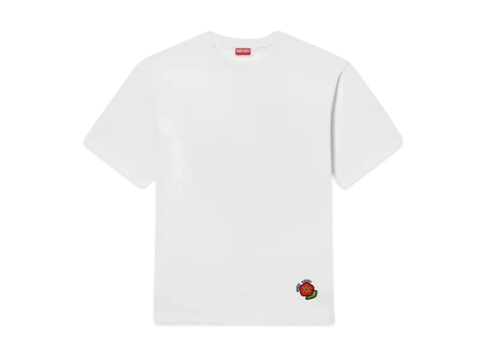 KENZO 'POP' Embroidery Oversize T-shirt "Off White"