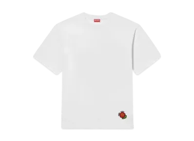 KENZO 'POP' Embroidery Oversize T-shirt "Off White"