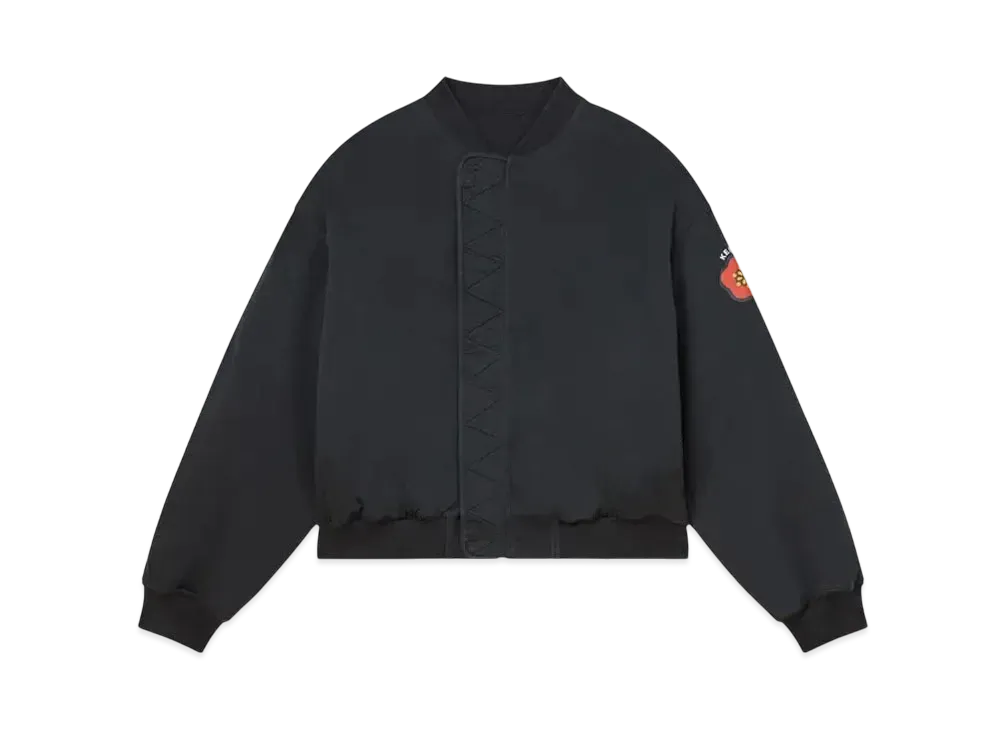 KENZO 'POP' Embroidery Bomber "Black"