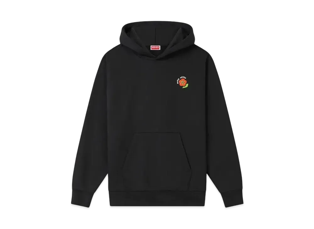 KENZO 'POP' Embroidery Oversize Hoodie "Black"