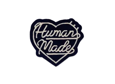 HUMAN MADE Heart Rug Small "Navy" HM28GD073
