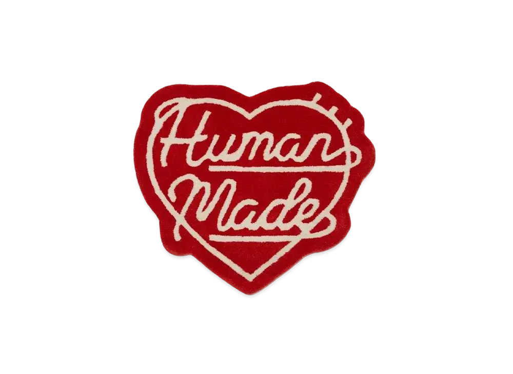 HUMAN MADE Heart Rug Small "Red" HM28GD073