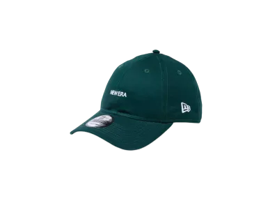NEW ERA 9Thirty Cross Strap New Era Mini Logo Non Wash Cotton "Dark Green"