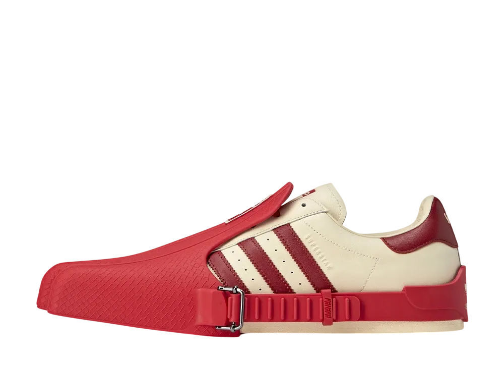Avavav × adidas Superstar Superfinger "Better Scarlet/Off White"