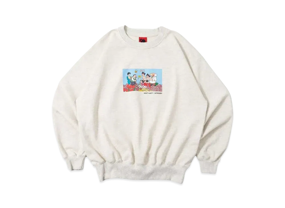 鉄腕アトム x 9090 90s  Commercial Sweat "OATMEAL"