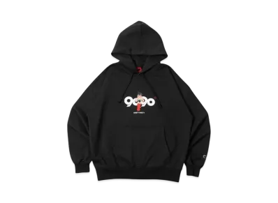 鉄腕アトム x 9090 OG Logo Hoodie "CHARCOAL BLACK"