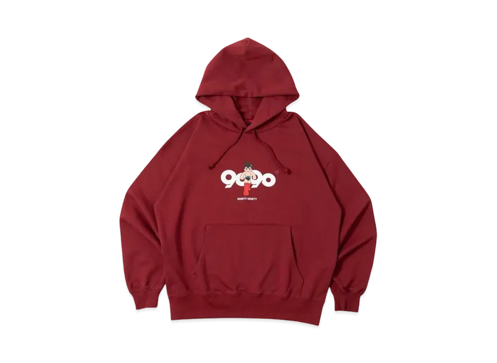 鉄腕アトム x 9090 OG Logo Hoodie "RED"