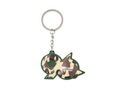 鉄腕アトム x 9090 90 Logo Rubber Keychain "CAMO"