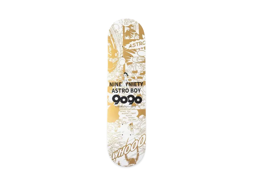 鉄腕アトム x 9090 Skateboard Deck "GOLD"