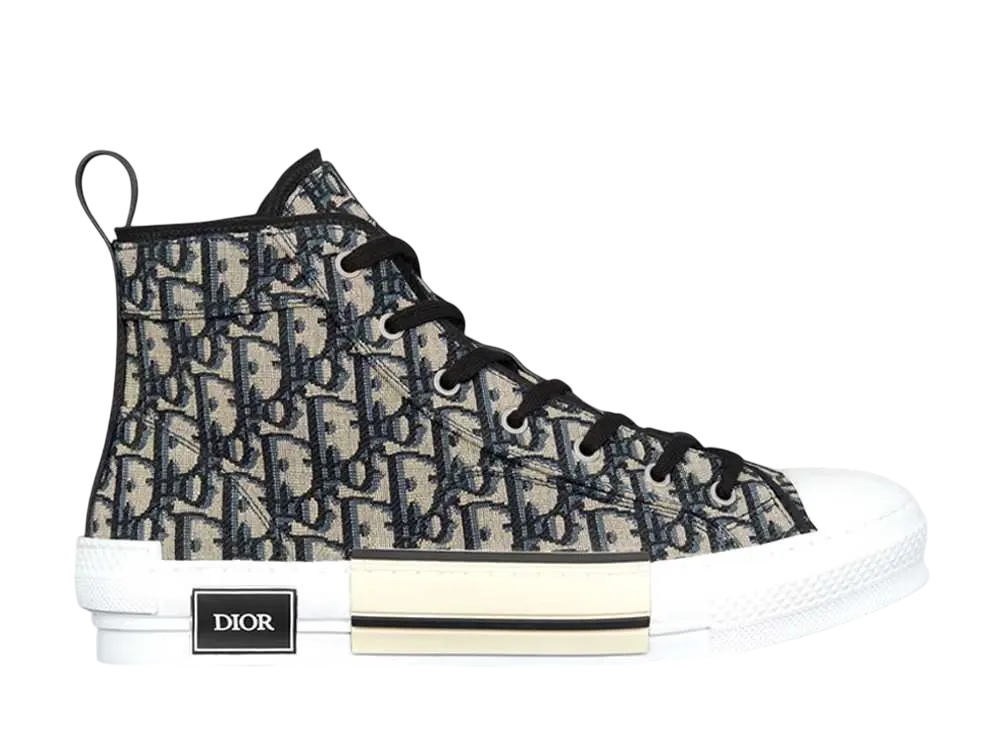 Dior B23 High-Top Sneaker "Beige/Black"